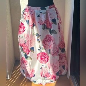 Teeze Me Juniors  Full Formal Satin Skirt Prom NWOT 16, jun 17-18